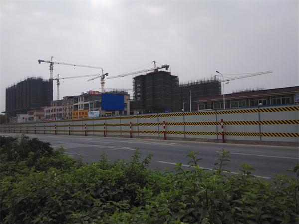 廣州住宅小區建筑現場圍擋封閉施工